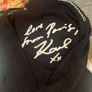 Karl Lagerfeld turtle neck sweater
